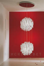 Светильник подвесной Axo Light Италия Aura SPAU60/2BCCRE27 Хром - CR
