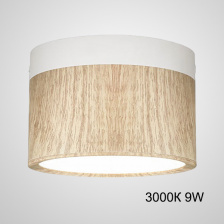 Точечный светильник FOG WOOD D11 White 3000К 9W