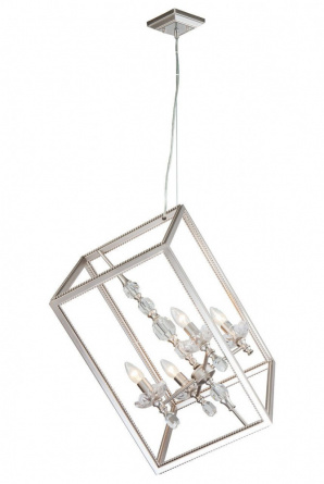 Подвесная люстра Inessa INESSA 3850.4 silver фото 1