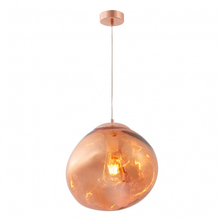 Светильник подвесной Crystal Lux MALAGA SP1 D280 COOPER фото 1